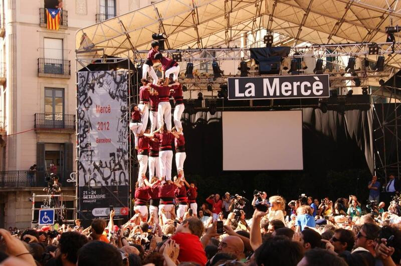 Lễ hội La Mercè Barcelona, ở Tây Ban Nha 