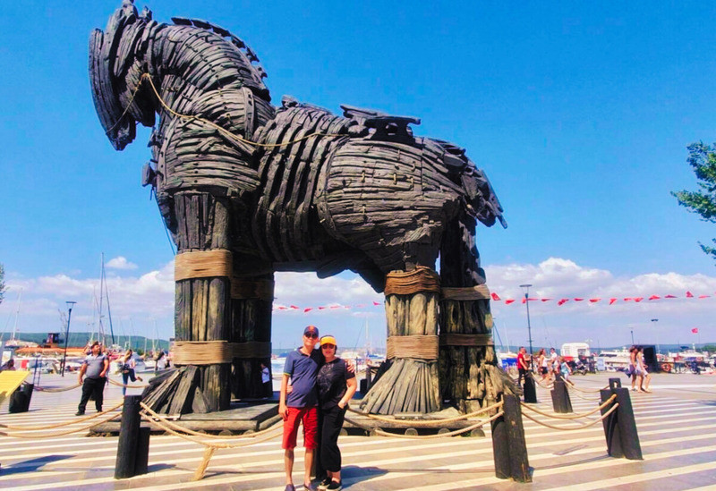 Con ngựa gỗ ở Thành cổ Troy