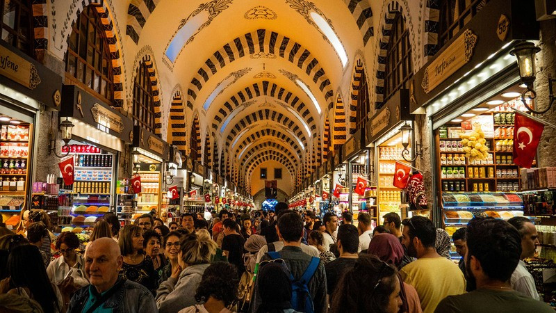 Chợ Grand Bazaar nổi tiếng tại Thổ Nhĩ Kỳ 