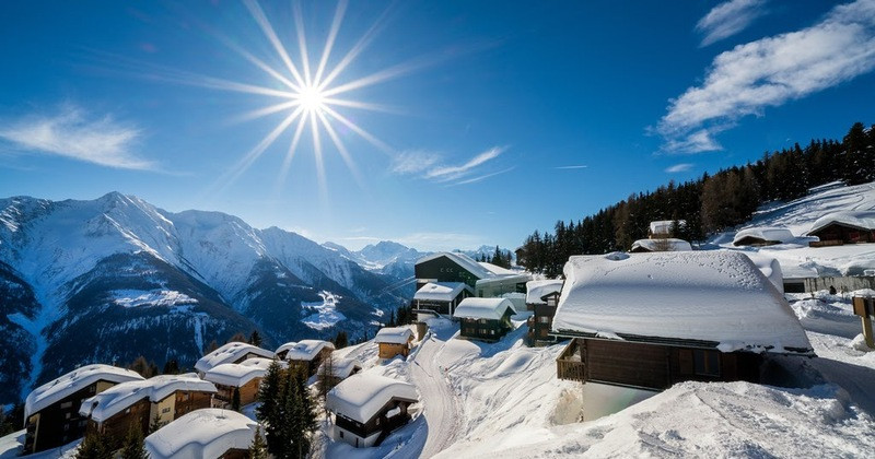 Làng Bettmeralp mùa đông 