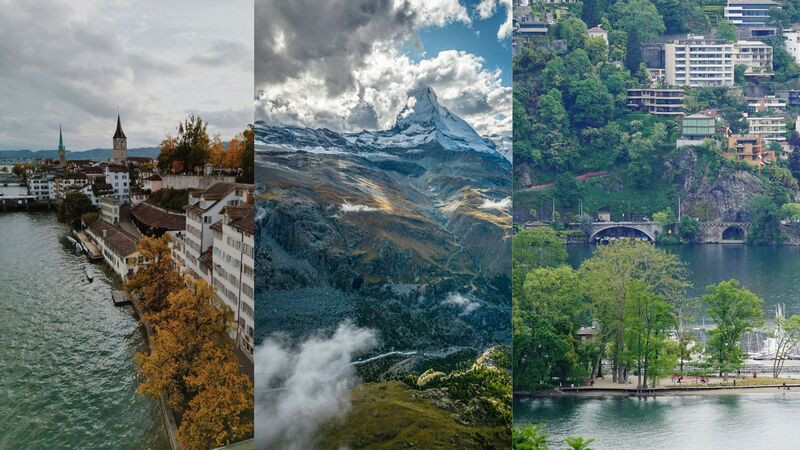Sự khác biệt giữa 3 vùng của Thụy Sĩ