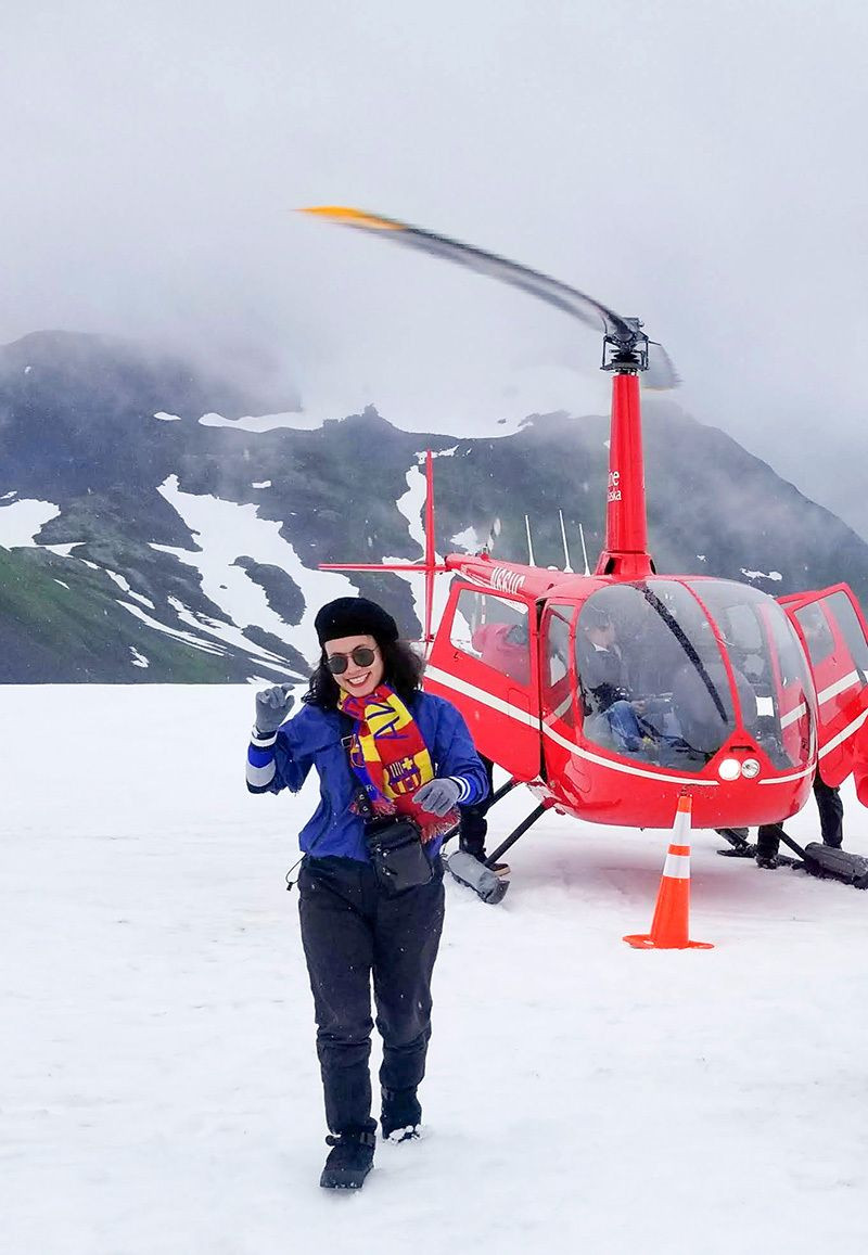 Trải nghiệm tour trực thăng ngắm nhìn toàn cảnh núi tuyết
