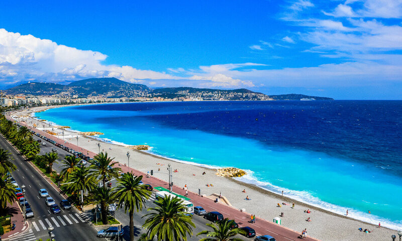 Bờ biển Côte d'Azur, Pháp Bờ biển Côte d'Azur, Pháp