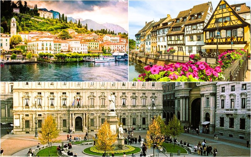 Các điểm đến trong lịch trình tour tham quan Châu Âu Các điểm đến trong lịch trình tour tham quan Châu Âu