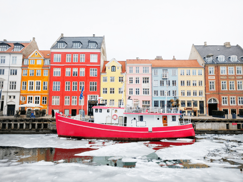 Thành phố Copenhagen sắc màu