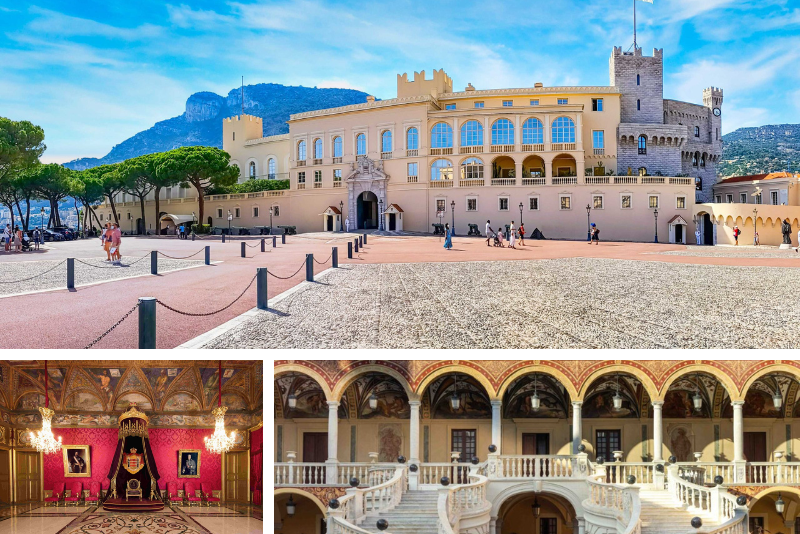 Cung điện Palais Princier de Monaco uy nghi