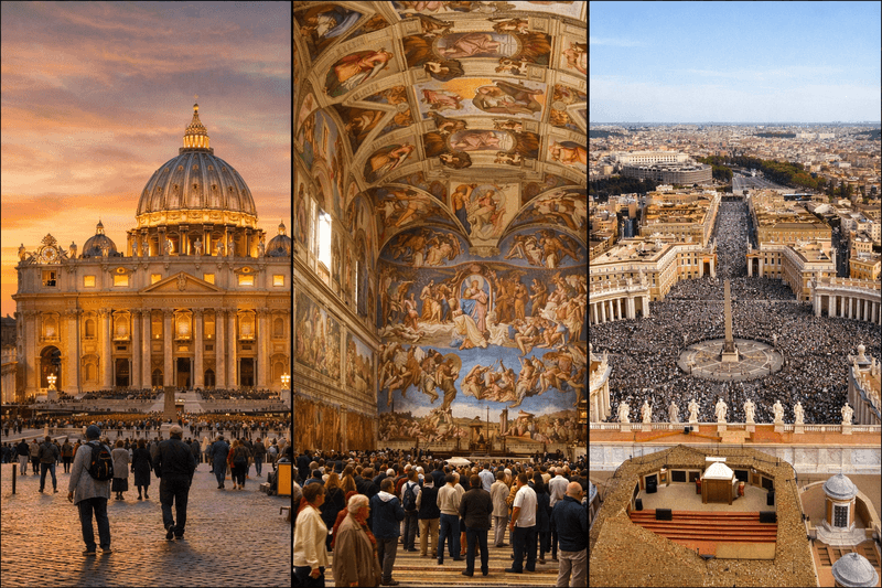 Vùng đất linh thiêng giữa lòng Rome - nơi Đức Giáo hoàng chủ trì các nghi lễ trọng đại