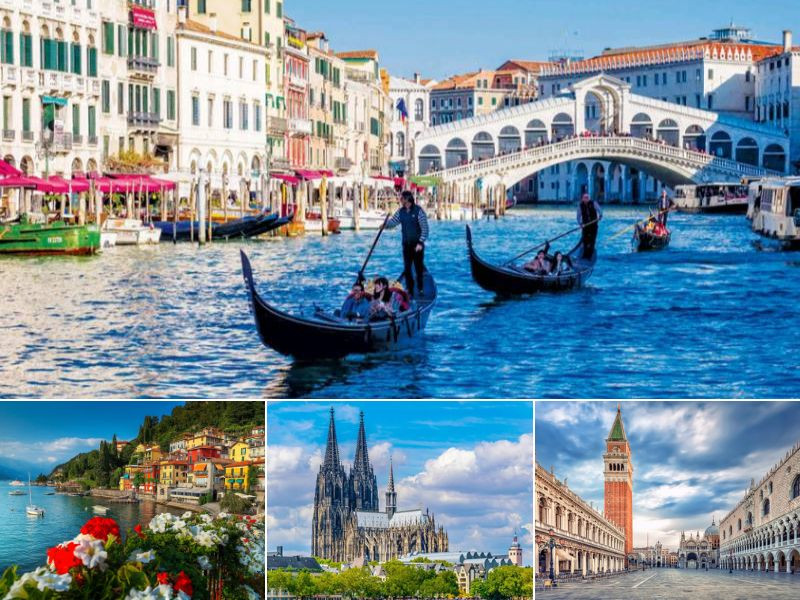 Hành trình du lịch nước Ý đẹp như mơ