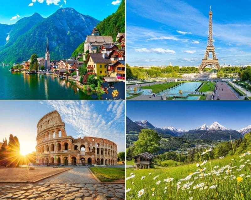 Châu Âu cùng những vẻ đẹp giữ chân du khách