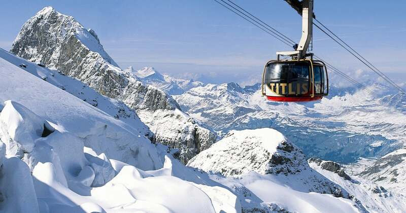 Chinh phục đỉnh núi tuyết Titlis - Thuỵ Sĩ 