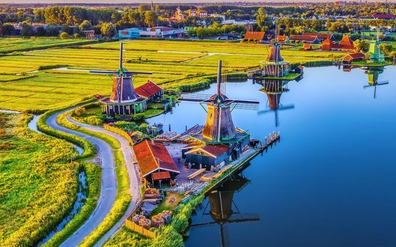 Làng Zaanse Schans