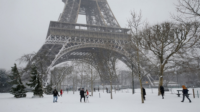 Mùa đông ở Paris 