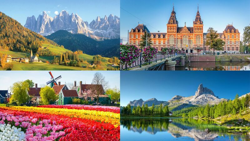 Quan cảnh mùa xuân đang đến - chiêm ngưỡng vẻ đẹp tháng 3 Châu Âu, Thụy Sĩ