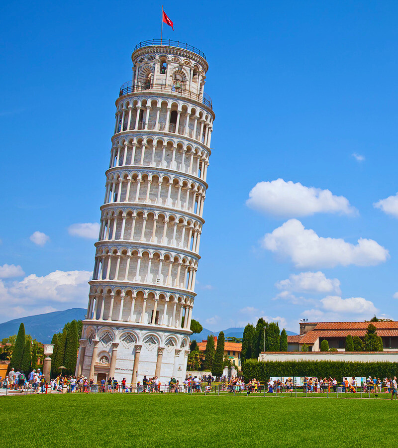 Check in với Tháp nghiêng Pisa