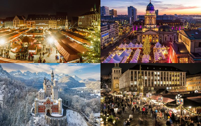 Thời tiết Đức tháng 12 se lạnh và đầy sắc lễ hội Thời tiết Đức tháng 12 se lạnh và đầy sắc lễ hội