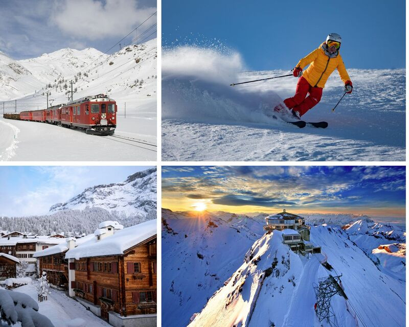 Một số hình ảnh tháng 2 ở Thụy Sĩ