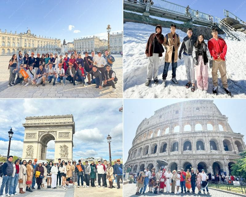 Tiết kiệm và thoải mái hơn khi đặt tour trọn gói châu Âu 