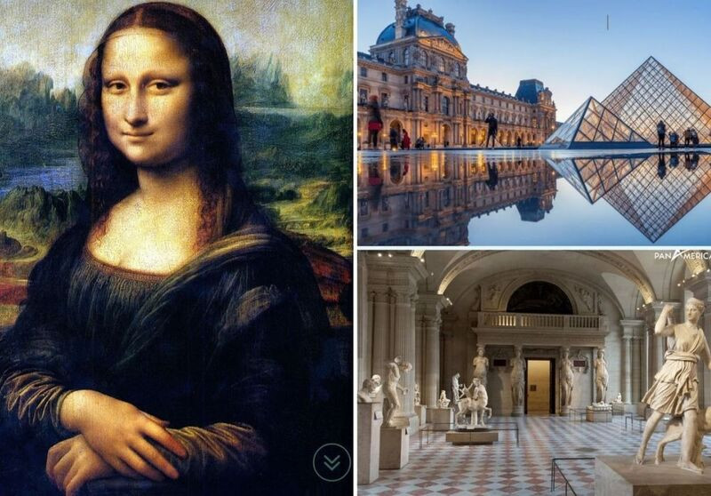Dãy Denon và tác phẩm Mona lisa nổi tiếng