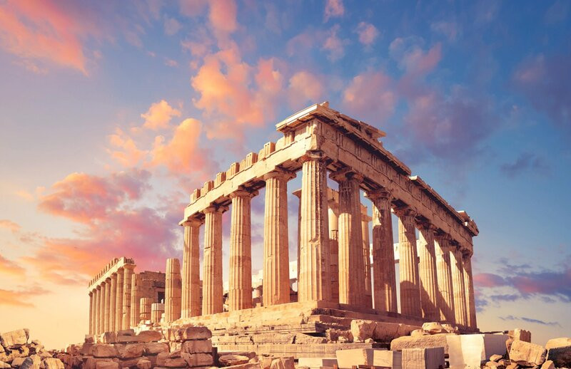Đền Parthenon - biểu tượng của nền văn minh Hy Lạp cổ đại 