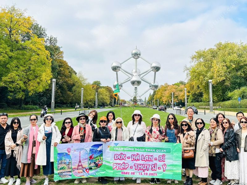 Đi tour Châu Âu - kết hợp nhiều hành trình trong một chuyến đi