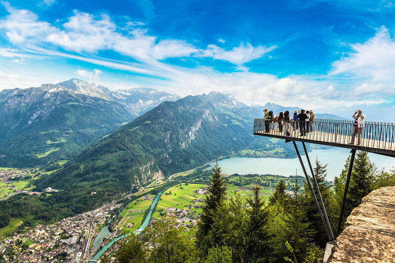 Interlaken là thị trấn thích hợp nghỉ dưỡng Interlaken là thị trấn thích hợp nghỉ dưỡng