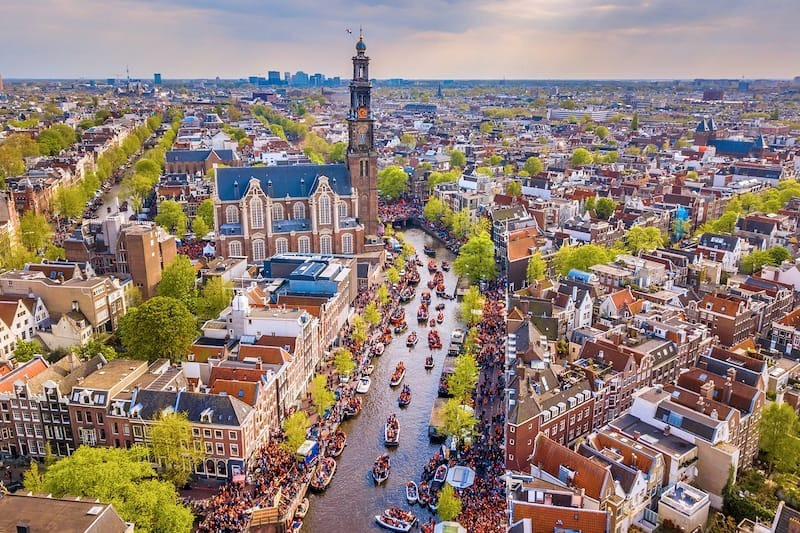 Thủ đô Amsterdam lãng mạn