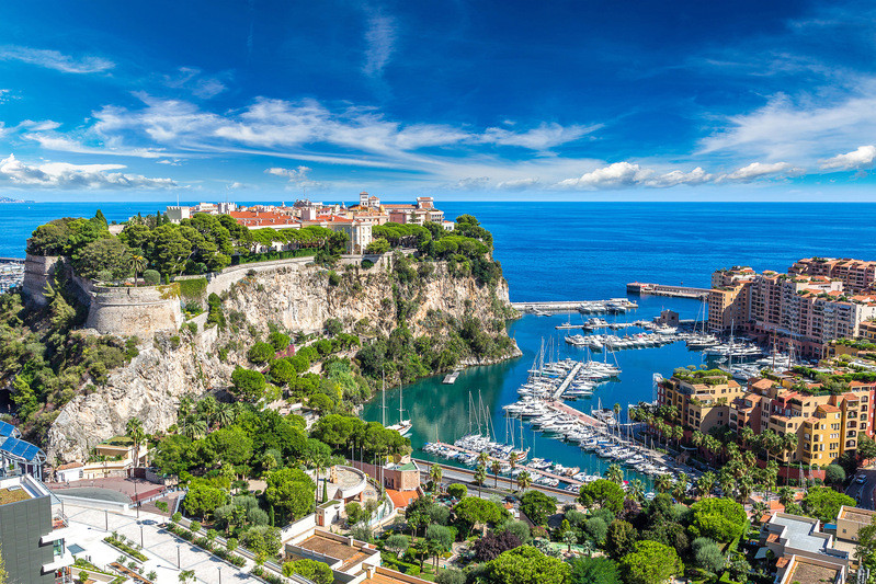 Đất nước Monaco với cảnh quan tuyệt đẹp