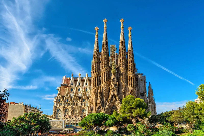 Sagrada Familia, Barcelona, ​​​​Tây Ban Nha 
