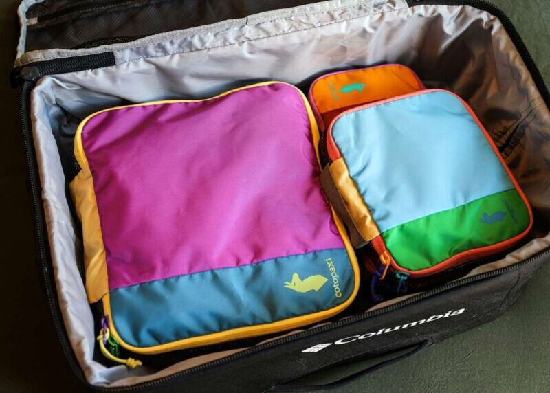 Hình ảnh về một số  Packing Cubes giúp tiết kiệm không gian