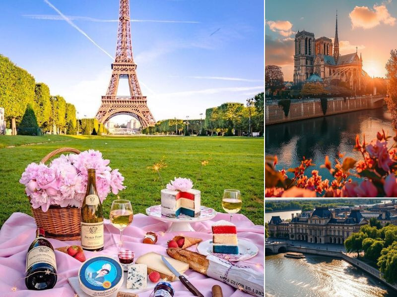 Tháng 7 và 8 là mùa hè tại Châu Âu
