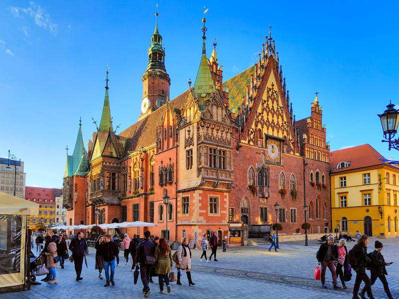 Thành phố Wroclaw đẹp quyến rũ 