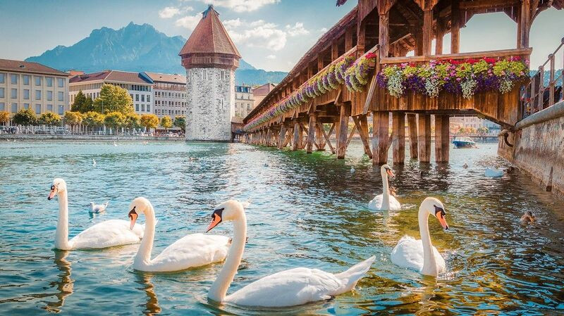 Lucerne - thành phố của nhiều cây cầu đẹp Lucerne - thành phố của nhiều cây cầu đẹp