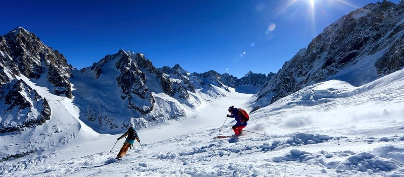 Hoạt động trượt tuyết tại Montblanc