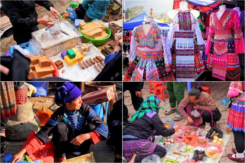 Hòa mình vào không khí chợ phiên vùng cao