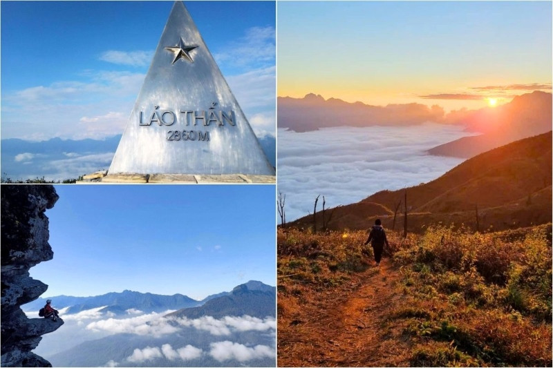 Trekking giữa núi mây và ngắm bình minh trên nóc nhà Y Tý