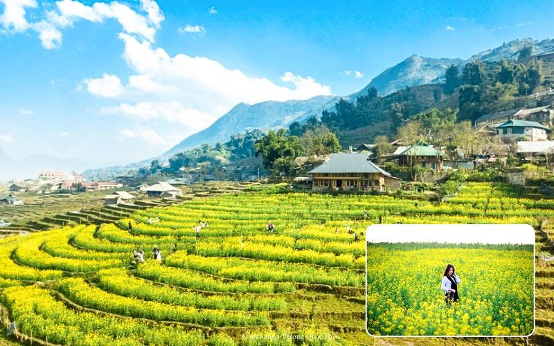 Bạn có thể tự do tham quan trong tour Hà Nội Sapa lễ 2/9