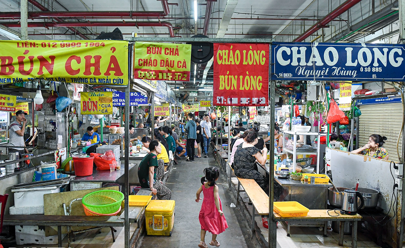 Thiên đường ẩm thực tại Chợ Mơ Hà Nội