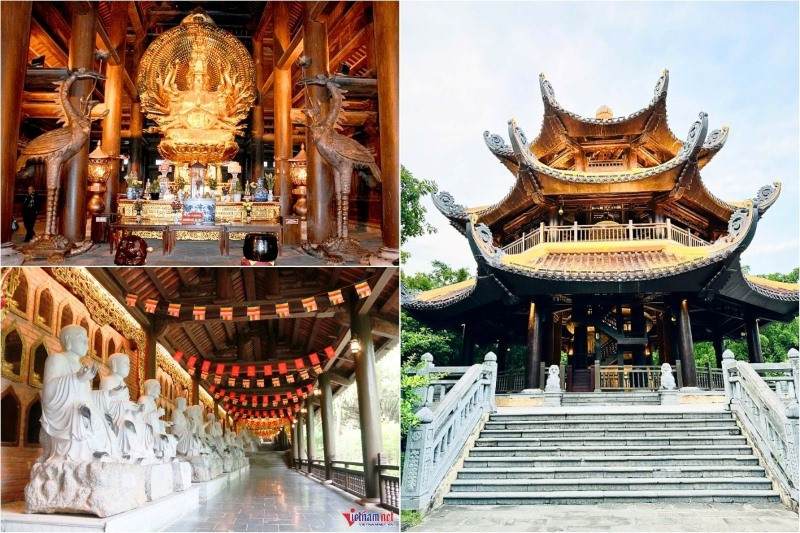 Các điểm khám phá chùa Bái Đính Các điểm khám phá chùa Bái Đính