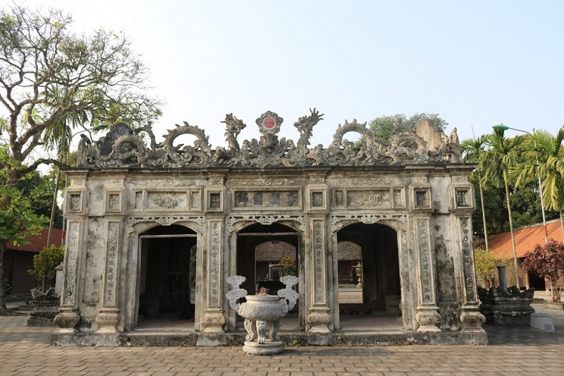 Đền thờ Thánh Nguyễn có kiến trúc độc đáo