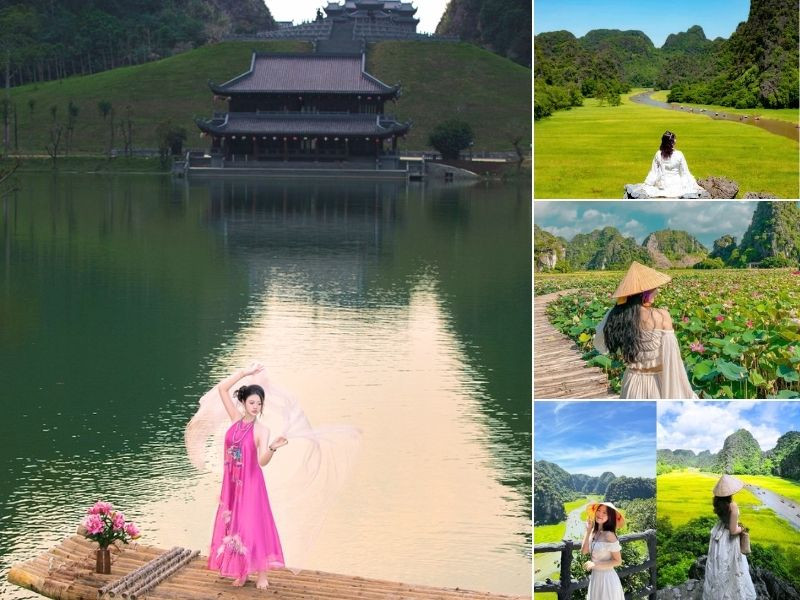 Tùy từng thời điểm Ninh Bình lại mang sắc màu riêng
