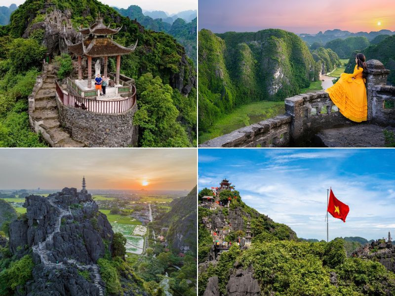 Từ Hang Múa ngắm trọn cảnh sắc Ninh Bình (Ảnh: Sưu tầm) Từ Hang Múa ngắm trọn cảnh sắc Ninh Bình (Ảnh: Sưu tầm)