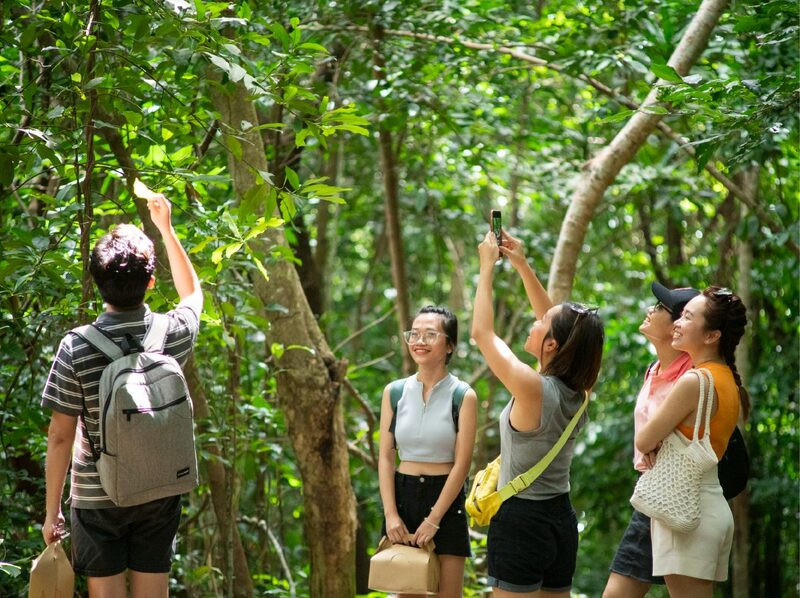 Trang phục đơn giản giúp bạn thoải mái khám phá rừng Cúc Phương