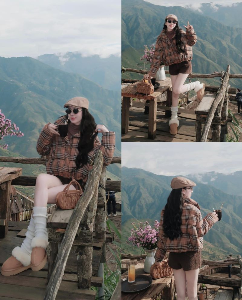 Phối đồ đi Tà Xùa với outfit ấm áp Phối đồ đi Tà Xùa với outfit ấm áp