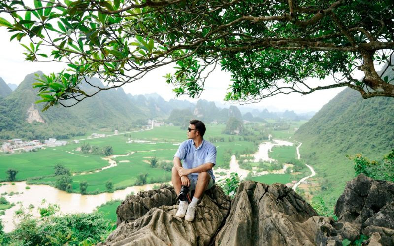 Thiên nhiên giao thoa tạo nên bức tranh hùng vĩ