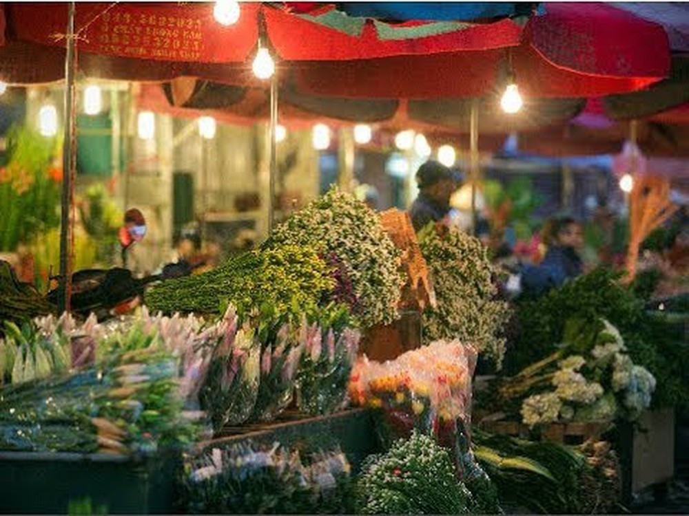 Điểm danh những khu chợ hoa tết nổi tiếng từ Bắc vô Nam - ảnh 4
