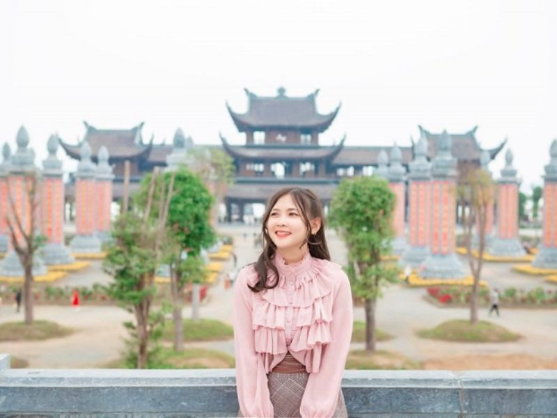 Khung cảnh tuyệt đẹp của cổng Tam Quan Nội