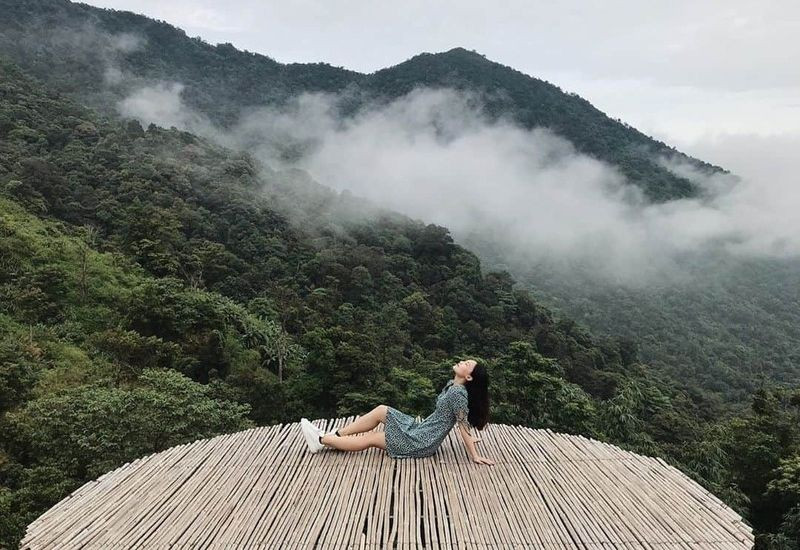 Tam Đảo mờ sương trong không khí lạnh những ngày cuối năm 