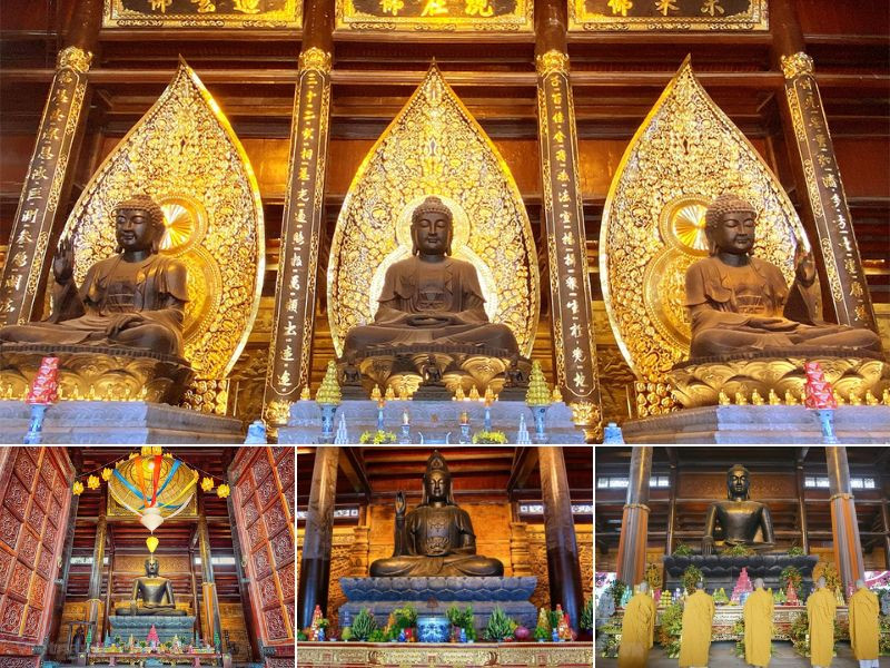 Viếng thăm khu vực Tam Điện đầy linh thiêng, hoành tráng