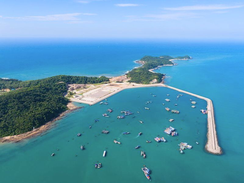 Toàn cảnh đảo Cô Tô