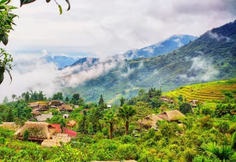 Xà Phìn ẩn mình giữa màu xanh của dãy Tây Côn Lĩnh